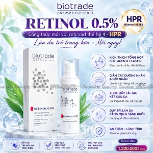 BIOTRADE RETINOL 0.5% – SERUM CHỐNG LÃO HÓA TÁI TẠO DA
