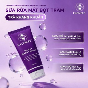 SỮA RỬA MẶT BỌT TRÀ TRÀM EXOMERE